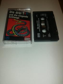 Die Drei Fragezeichen Folge 25 und die singende Schlange Schwarz mit Weißen Druck 8287674446 4/1